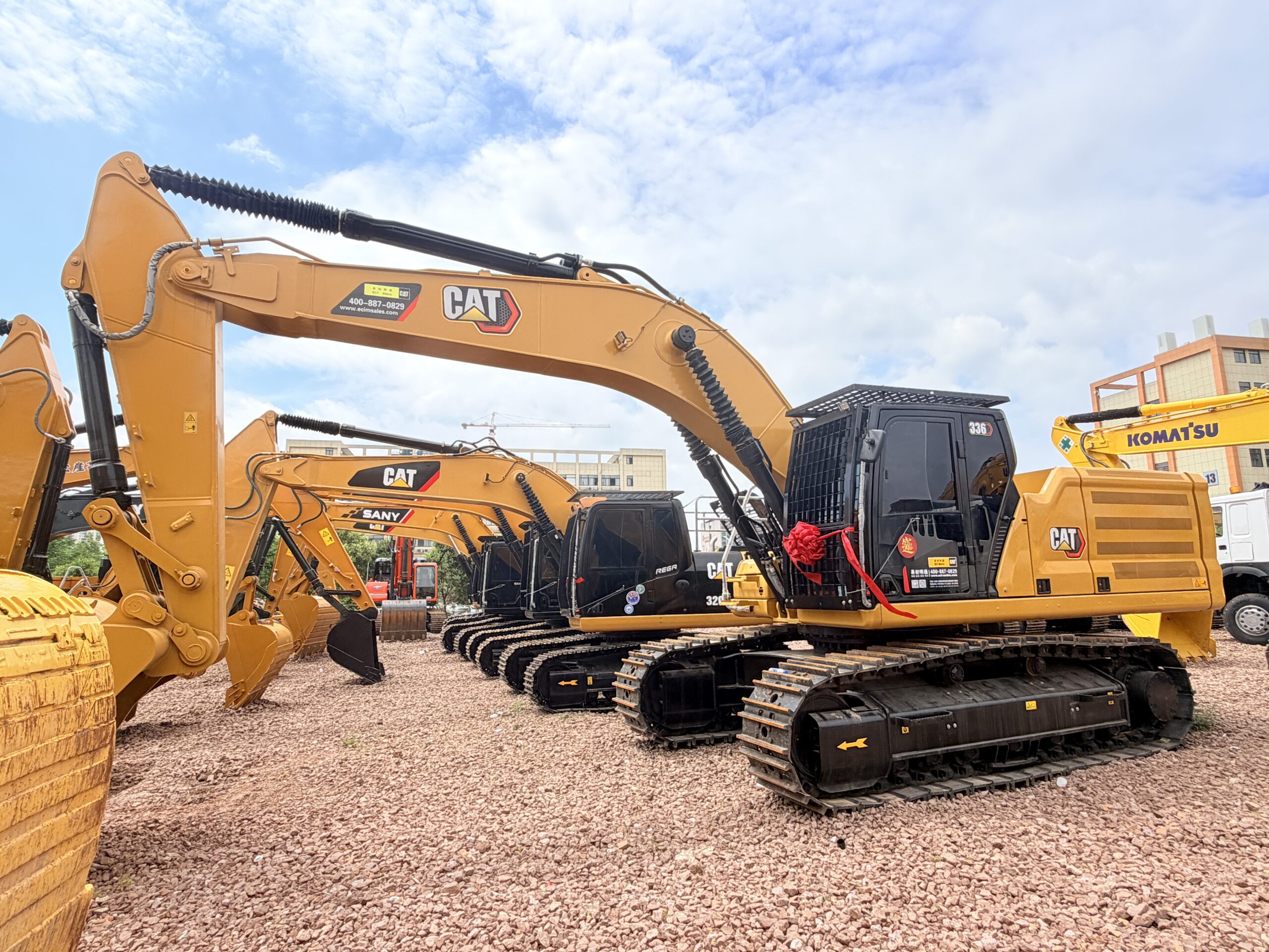 Caterpillar excavator